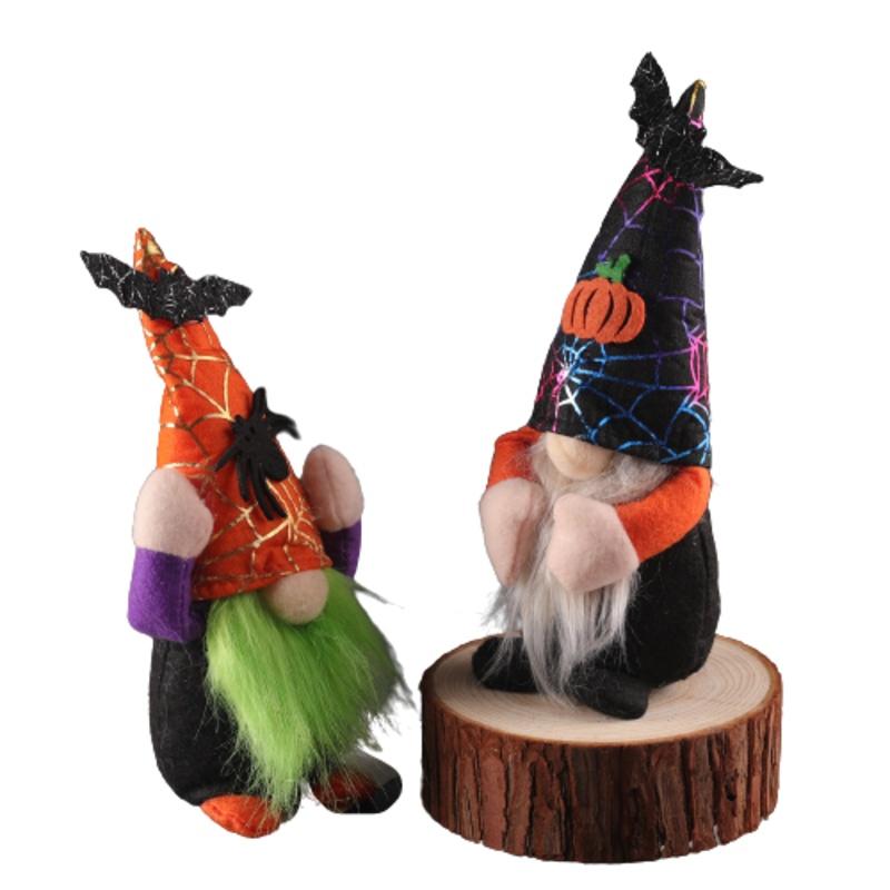 Adorable Halloween Gnomes Plush Toy Figures For Home Decor And Kids' Gifts
