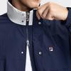Fila Tenisová Trendy Pohodlná Ležérní Sportovní Pracovní Oblečení Univerzální Tkaná Bunda Unisex Bunda Galakticky Modrá A51U613701FNV