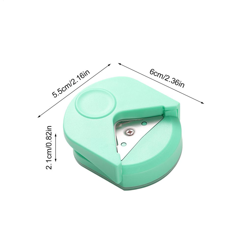 R4mm Corner Rounder Punch Portable Round Corner Cutter Professional Edge Rounding Tool for Paper Craft, Cardstock Photo Laminate