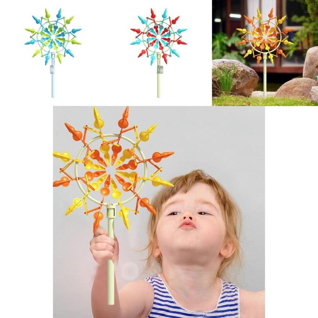 Outdoor Decorative Windmill Toy Handmade Diy With Radish Design