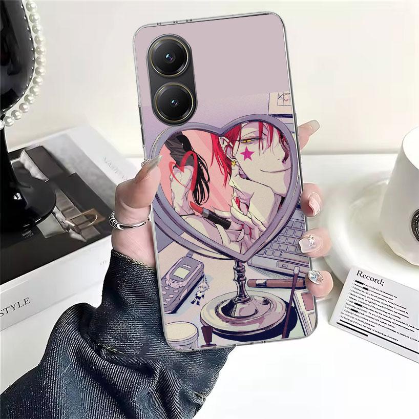 Huner X-Hunters Hisoka Soft Phone Case For Xiaomi Redmi 15C 15 13C 13 Poco X5 X6 X7 F7 Ultra M7 12C 12 10 10C 9C 9A 9T 9 Fundas