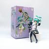 Neu  Auf Lager Hatsune Miku X Cinnamoroll Anime Figur Kawaii Miku Action Figur PVC Erwachsenen Sammlermodell Puppe Spielzeug Geschenke