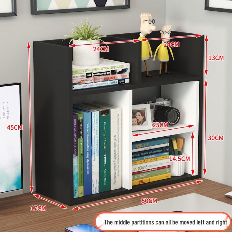 Desktop Bookshelf Storage Rack