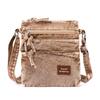 Vintage Denim Bag Women's Multi-Layer Crossbody Mobile Phone Bag Shoulder Bag