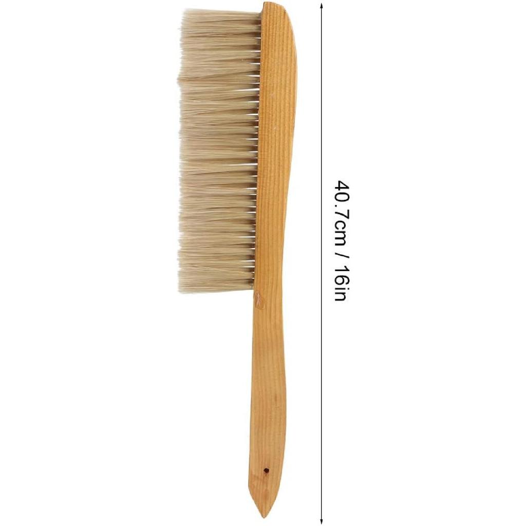 Double Row Beekeeping Brush, Versatile Long Handle Honey Brush Beehive Sweeping Cleaning Tool Equipment for Beekeeping and Bee Keeper