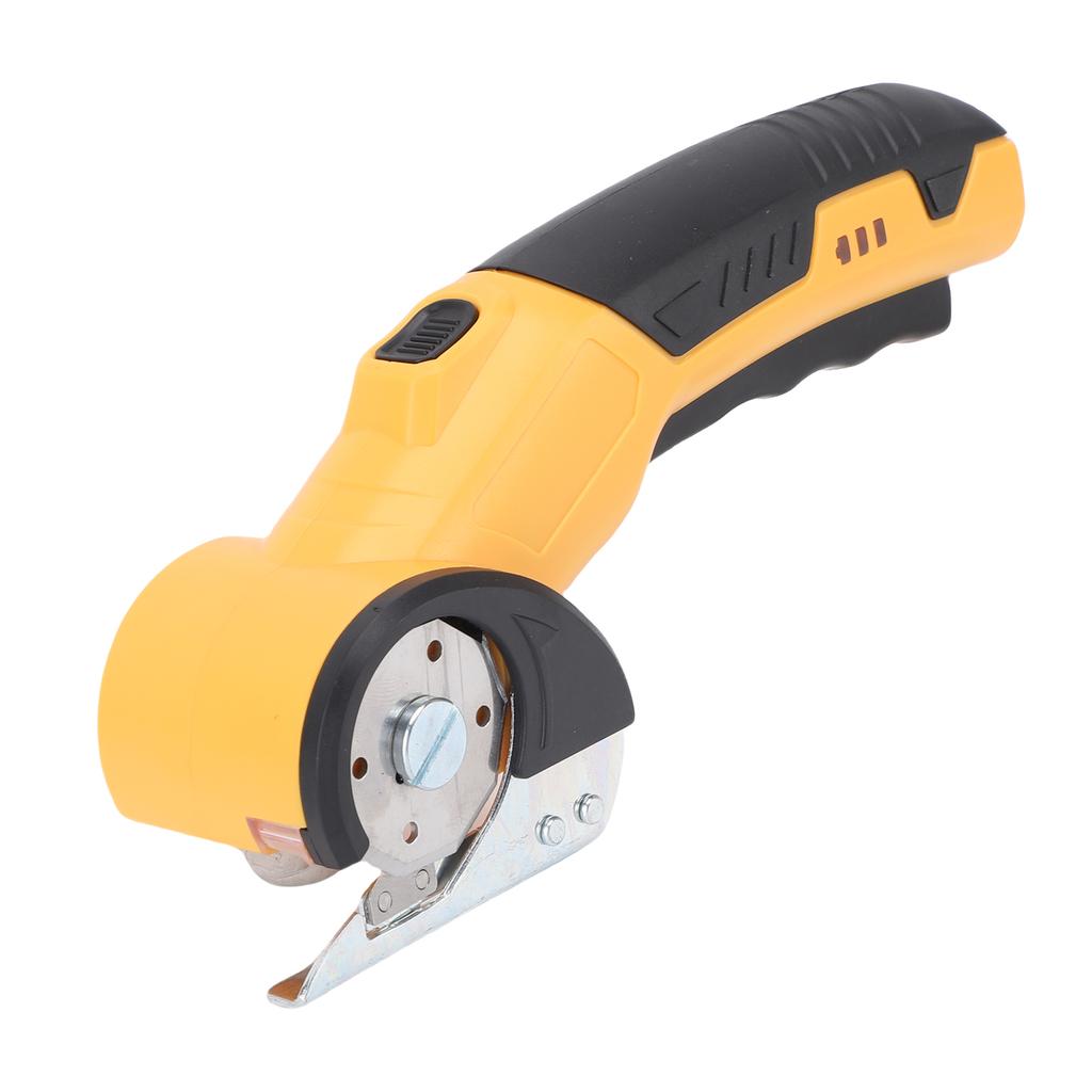Cordless Electric Scissor Rechargeable Power Rotatable Cardboard Box Cutter Small Fast Cutting for Fabric Leather
