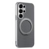 Case for Galaxy S26 Ultra - TPU+PC+Leather/PU, Gray, With Stand