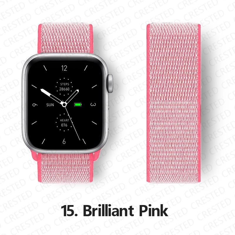 Pasek Nylonowy z Pętelką Do Pasków Apple Watch 44mm 40mm 49mm 41mm 45mm 46mm paski Bransoleta iWatch Seria 7 6 5 se 8 9 ultra 2 3 10 11
