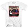 NSYNC Home For Christmas White Adult T-Shirt