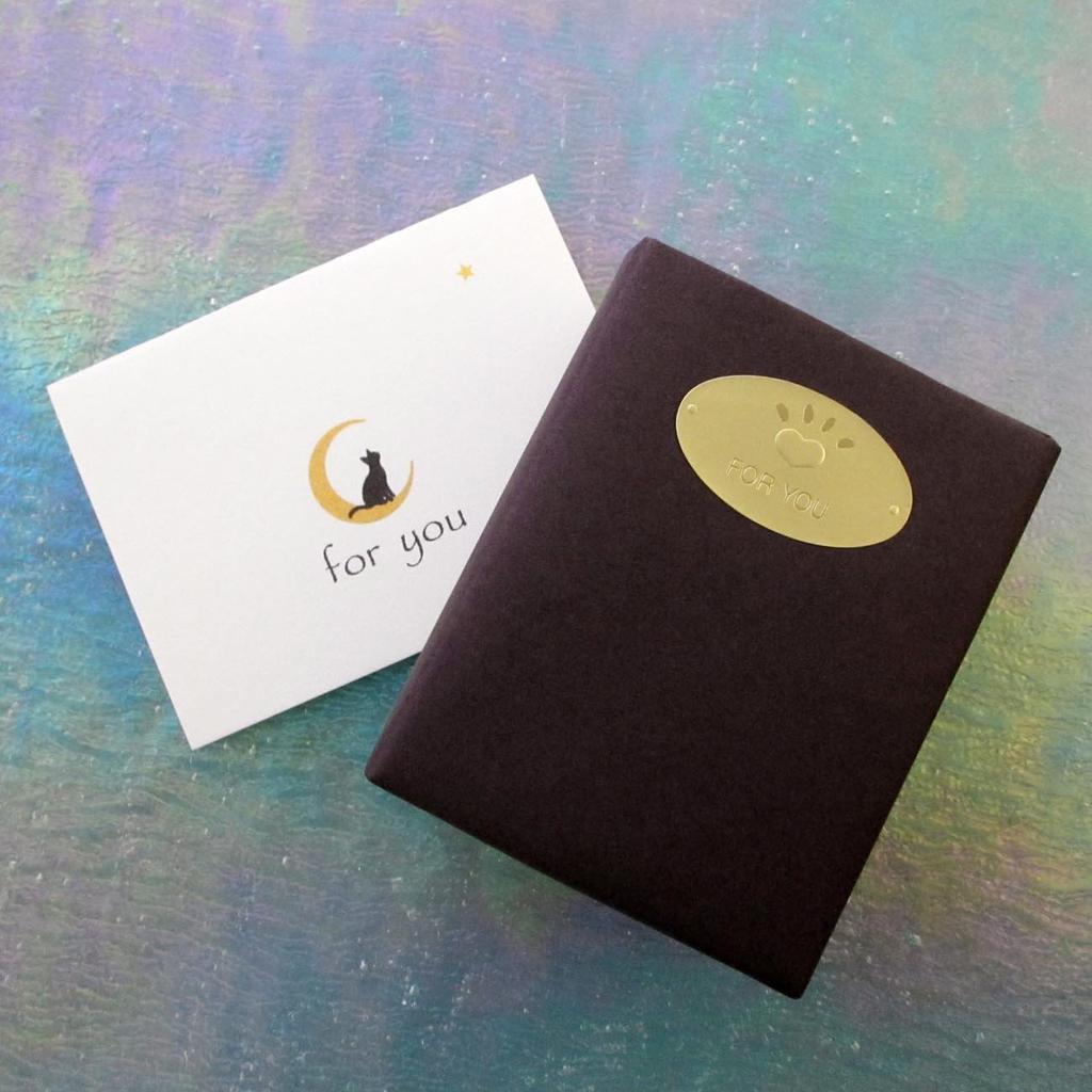 Novel Moon Cat September Sapphire Cat Pendant Necklace, Birthstone, Necklace,