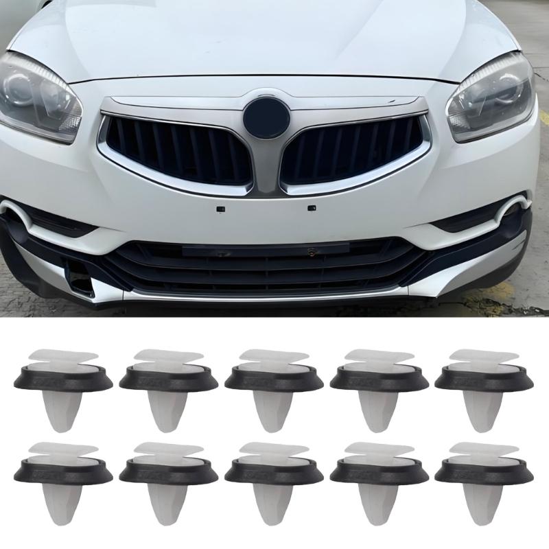 20pcs Car Door Panel Retainers Strong Plastic Clips Quick Snap On Fasteners Suitable for Multiple Vehicle Models