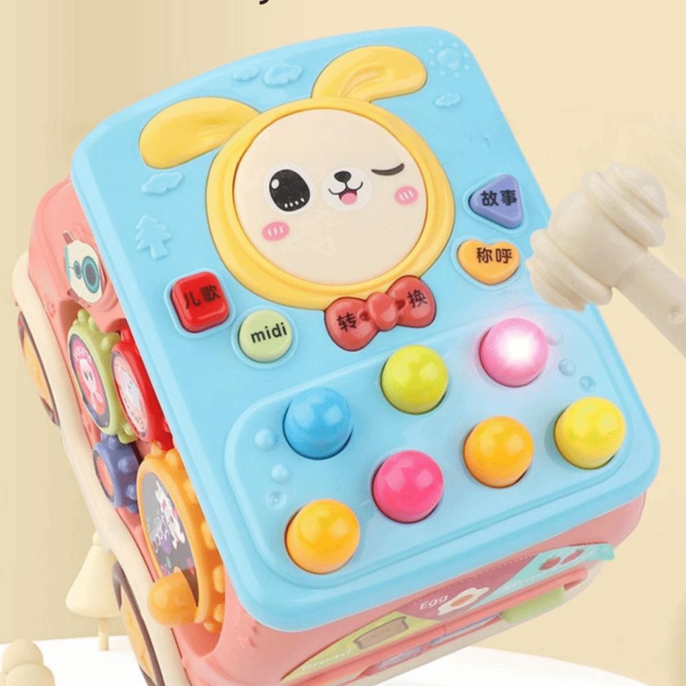 Puzzle Busy Musical Bus Multifunction Touch Learning Educational Toy  Outdoor Indoor