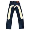 ZYLLO Gothic Y2K Retro Streetwear Black Cargo Punk Vintage Kpop Print Wide Leg Denim Panrts