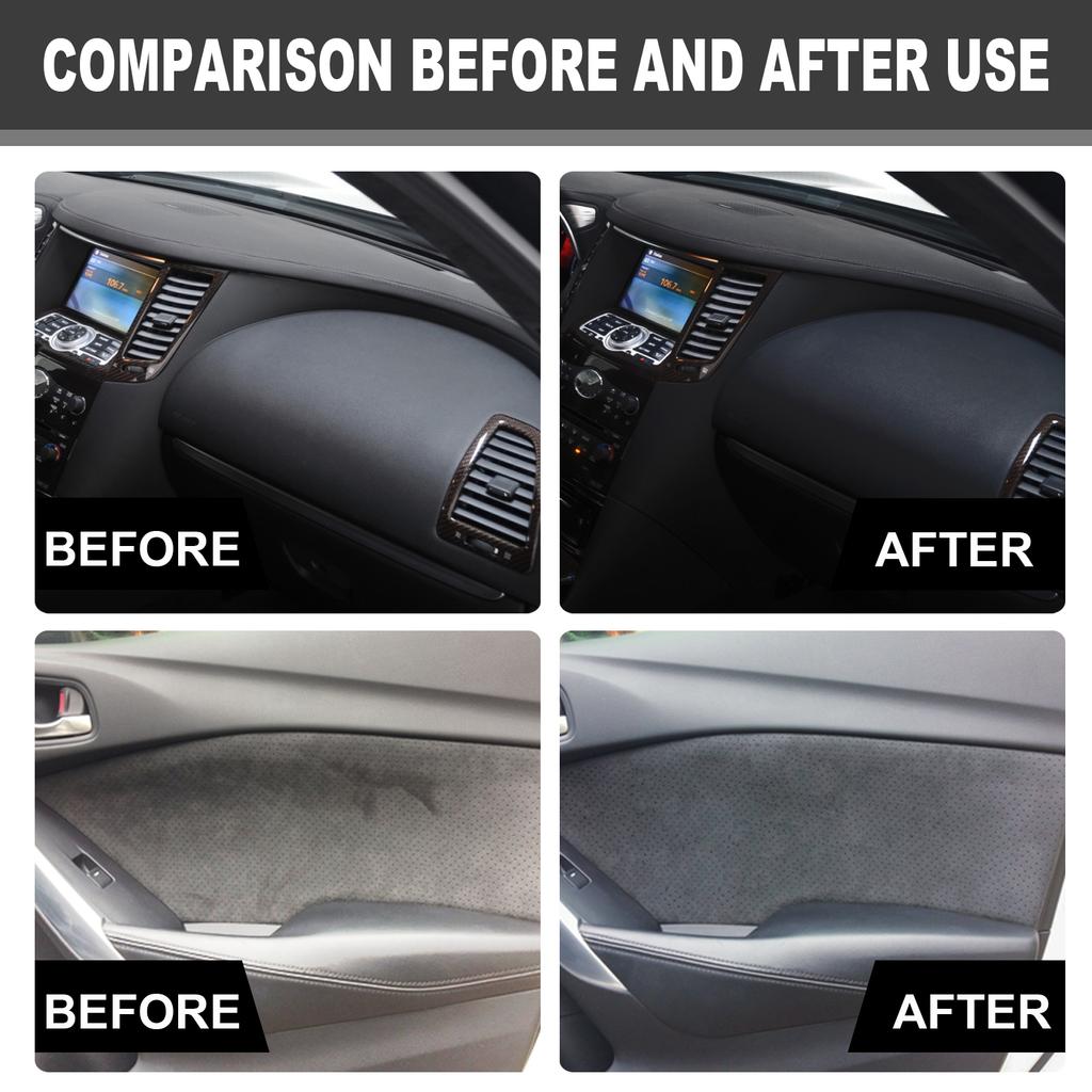 Plastic Leather Restorer Interior Detailer Quick Coat For Car Interior Refurbish Leather Renovator Conditioner CleanMaintenance