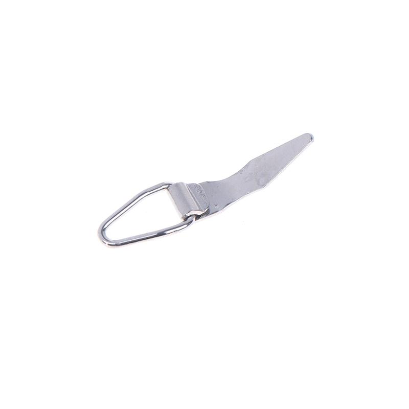 10Pcs Diy Lure Accessory Black Silver Stainless Steel Hook Keeper For Lure Fly Collapsible Rod Building Component Repair