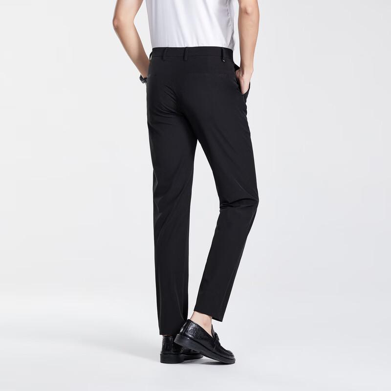 Men's Business Casual Straight-Leg Trousers