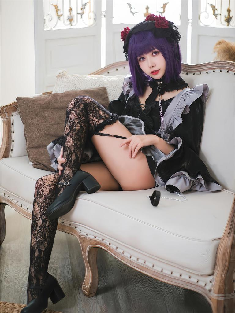 Kitagawa Marin Cosplay Kuroe Shizuku Cosplay Darling Cosplay Anime Kuroe [NOKIJP] Kostym, Kostym, Utklädningsset, Kostym, (Kitagawa Marin, Shizuku,