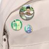 32/44/58mm Japanese Hot Blooded Anime Brooche Hunter X Hunter Enamel Pin Backpack Collar Badge Cartoon Lapel Pins Fans Collections Gifts