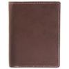 Wallet - EXCELLANC - Majid - Brown Cowhide Leather - No Closure - Lightweight 69 G