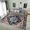 Retro Persian Style Carpet for Living Room Home Decoration Luxury Lounge Rug Soft Bedroom Carpet Non-slip Bedside Mats Washable