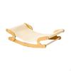 Cat Lounge with Wooden Frame Textured Scratcher Wear-Resistant