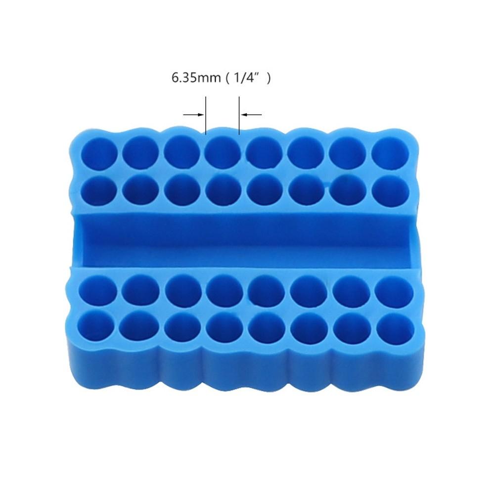 1/4 Inch Holder Screw Bits 32 Holes 64x48x15mm Flexible