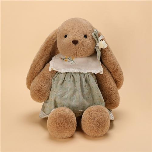 

Genuine Snot Bear Mori Fufu Rabbit Cute Doll Plush Long-Eared Rabbit Doll Children Soothe And Sleep With 32cm