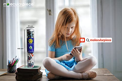 Molecular Pieces (Designer) is a molecule-shaped block toy. A new type of block that can be used to create various shapes.