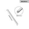 1PCS Threaded Rod 304 Stainless Steel Screw M2 M2.5 M3 M4 M5 M6 M8 M10 M12 M16 M18 M20