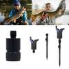 3/8In Fishing Alarm Connector Fishing Bites Alarm Quick Release Adapter Fishing Rod Support Holder Connector Removable