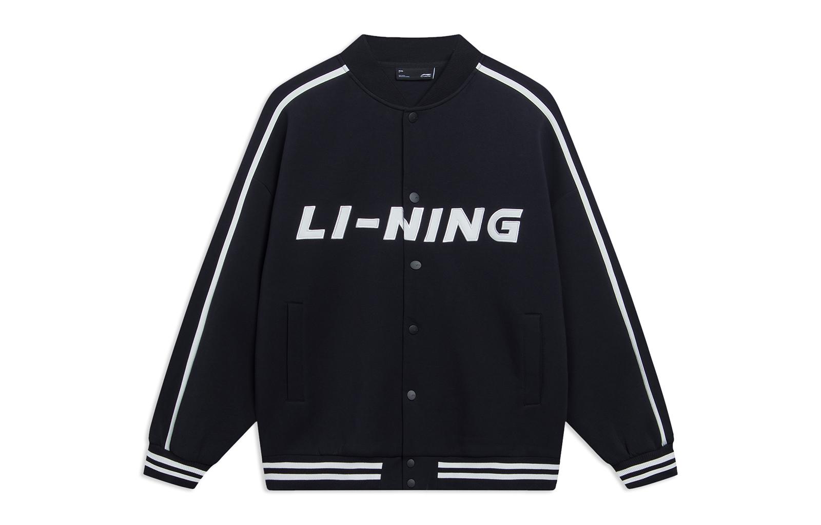Li Ning Sports Lifestyle Collection Sports Fashion Collection Jacket Unisex Black AWDT545-2 XXL