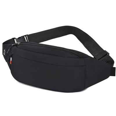 Men Male Waist Bag Pack Grey Casual Functional Belt Bag Large Belt Pouch Phone