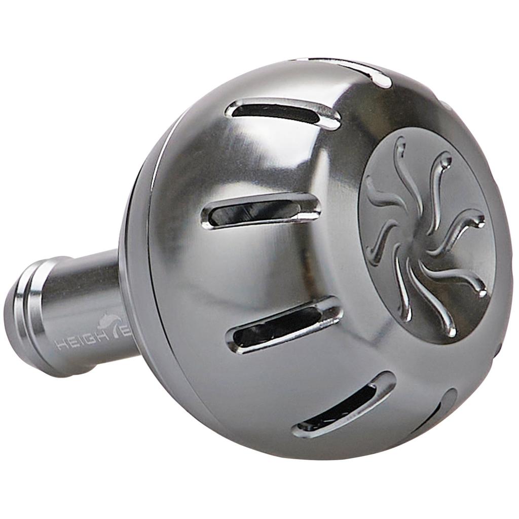 HEIGHTEN 35mm Power Reel Handle Knob for Shimano Type A (Daiwa Type S) Chrysant Series (Gunmetal) (730)