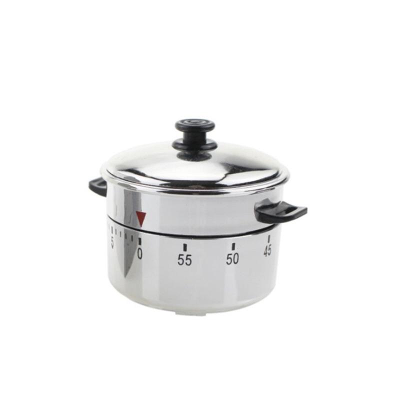 

Pressure Cooker Shape 60 Minutes Count Down Timer for Children Adult Mechanical Time Management Tool Teaching Cooking Aid 1