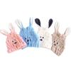 Long Ears Rabbit Hats Thick Coral Fleece Hair Drying Caps for Kids Shower Strong Absorbing Towels Bathroom Supplies
