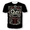 Maglietta Rock Band Ozzy Osbourne Maglietta Stampata 3D Uomo Donna Moda Maglietta Hip Hop Top Magliette Magliette Grafiche Vestiti Uomo Bambini