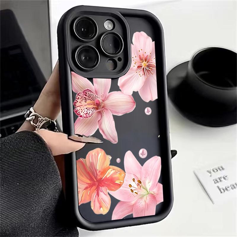 Pink Cherry Blossoms Phone Case For One Plus 8T 10R 11 12 Nord 2 3 4 5G CE2 CE3 CE4 CE5 Lite ACE 2 3 Casing Soft Silicone Cover