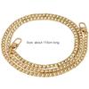 Bag Metal Chain Strap Handle Replacement for DIY Purse Shoulder Handbag 110cm