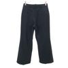 Unused IENA Made In Japan Striped Pattern Flare Pants 36 Black LA BOUCLE Women Used