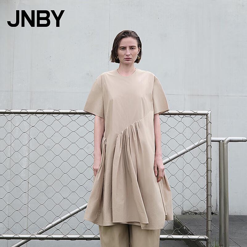 JNBY 2025 Summer Loose Short Sleeve Dress