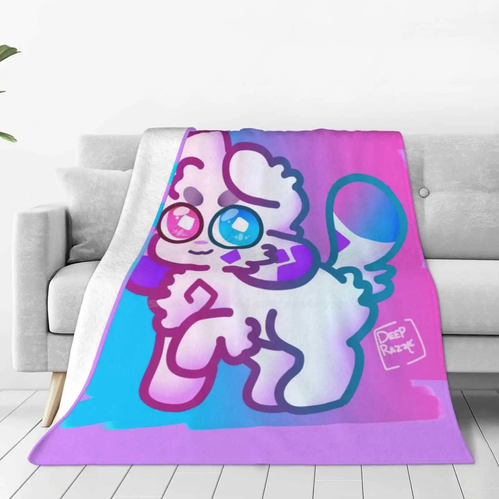 

Kittydog Trend Стиль Забавное модное мягкое одеяло Kittydog 75x100cm (30x40inch)