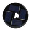 Round Shaped Solar Panel 2V 160mA Current Solar Board Perfect For DIY Projects And Small Appliances