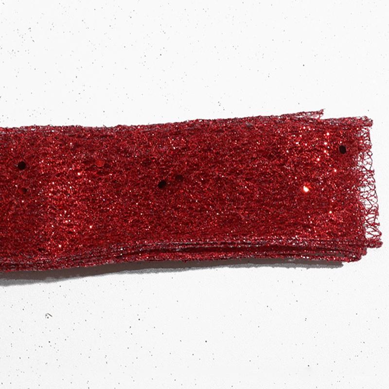 1 Rolle Dekorationsmaterial Schleife Geburtstag Gaze Band Weihnachten Bastelzubehör Geschenkverpackung Gold Silber Rot Hochzeit 2m/3m/5m