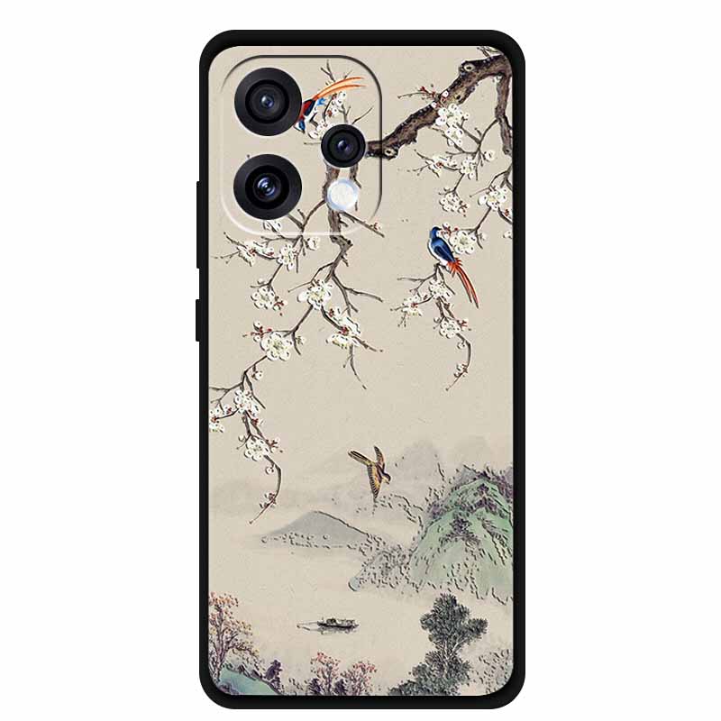 3D Emboss Case For Oppo Reno15 5G Phone Case Reno 15 Coque Flowers Silicone Soft Back Cover For Oppo Reno 15C 5G 2025 Case Funda