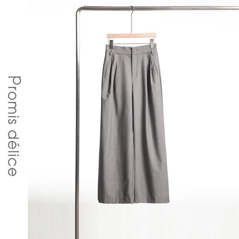 Pantaloni dritti a vita alta da donna Shetu