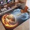 Personalized Crystal Velvet Carpet Athletic Bilbao FC Pattern Non Slip Floor Rug