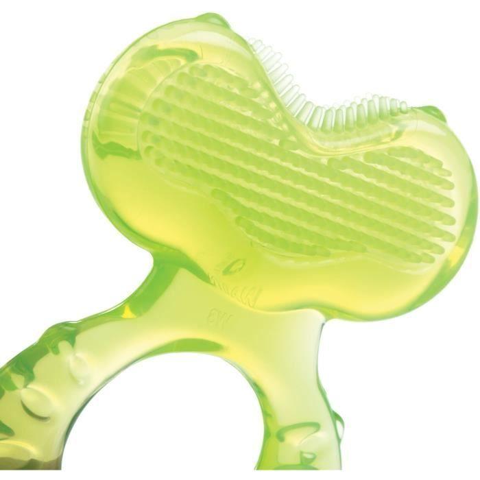 Lot de 3 anneaux de dentition - NUBY - Sans BPA - Dès 3 mois