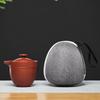 Portable Yixing Zisha Gaiwan Kung Fu Tea Set