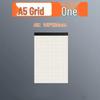 Tearable A5/B5 Thick Notebook: Lined, Sticky Notes, Blank, Grid for Business & Drafts