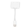 2 in 1 Dual Type C Earphone o Charging Converter Adapter Splitter Fast Changer Adapter
